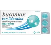 Bucomax Menta Lidocaína 24 Pastillas Para Chupar