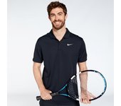 Nike Court Dri FIT - Negro - Polo Tenis Hombre talla S