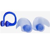 Set Fila - Azul - Tapones + Pinza Natación talla UNICA
