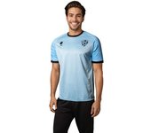 Soka - Camiseta Sociedad Deportiva Huesca Training 2024-2025, Unisex, Light Blue-Panther Black, 2XL