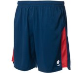 Soka - Pantalón corto SD Huesca Primera Equipación 2023-2024 Niño, Unisex, Blue-Red-Light Blue, 140 cm