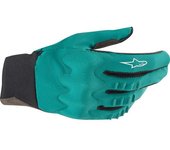 Alpinestars Techstar Guantes de bicicleta - Verde Azul (XL)