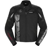 Spidi Progressive Tex chaqueta textil de moto perforada - Negro (XL)
