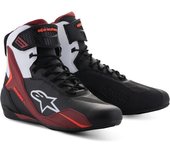 Alpinestars Faster-4 Zapatos de moto - Negro Blanco Rojo (37 40)