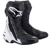 Alpinestars Supertech R Botas de motocicleta - Negro Blanco (42)