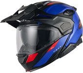 NEXX X.Lifecountry Terra Carbon Casco - Rojo Azul