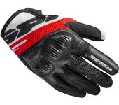 Spidi Flash-R Evo Tex Guantes de moto para mujer - Rojo (XS)