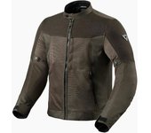 Revit Vigor 2 Chaqueta textil de motocicleta - Negro Verde (3XL)