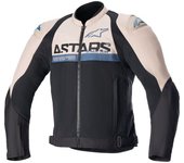 Alpinestars SMX Air Chaqueta textil de motocicleta perforada - Negro Beige