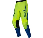 Alpinestars Fluid Haul Pantalones de motocross - Azul Amarillo (30)