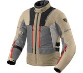 Revit Offtrack 2 H2O Chaqueta textil de motocicleta - Gris Beige (3XL)
