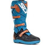 Sidi Crossfire 3 SRS Botas de Motocross - Verde Azul Bronce (43)