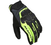 Macna Assault 2.0 Guantes de moto - Negro Amarillo (3XL)