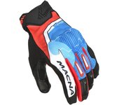 Macna Assault 2.0 Guantes de moto - Negro Rojo Azul (3XL)