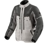 Revit Sand 5 H2O Chaqueta Textil Moto - Negro Gris Plata (2XL)