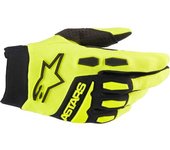 Alpinestars Full Bore Guantes de motocross - Negro Amarillo (S)