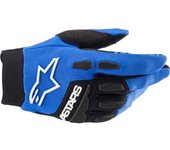Alpinestars Full Bore Guantes de motocross - Negro Azul (S)