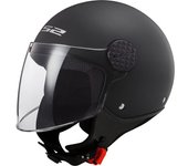 LS2 OF558 Sphere II Solid Casco Jet - Negro