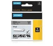 Dymo 1805425 IND Rhino cinta vinilo negro sobre gris 24mm