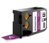 Dymo XTL 1868793 cinta de vinilo blanco sobre morado 24mm