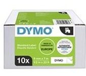 Dymo 2093096 cinta negra sobre blanco 9 mm 10 cintas