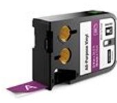 Dymo XTL 1868792 cinta de vinilo blanco sobre morado 19mm