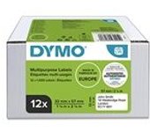 Dymo 2093095 etiquetas multiuso removibles 12 rollos