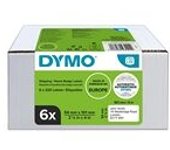 Dymo 2093092 etiquetas de expedición y de identificación 6 rollos