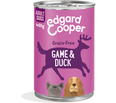 Edgard & Cooper Adult Grain Free Venado y Pato Perro Latas 6 x 400 gr