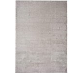 Atticgo Alfombra lisa en plata 140x200 cm