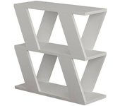 Dmora Mesa de café efecto madera blanco 60x22  cm