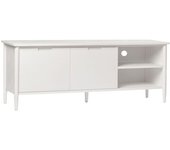 Klast Home Mueble tv de mdf blanco 140x55 cm
