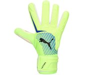 Puma - Guantes de portero Ultra Pro Negative, Unisex, Fizzy Apple-Bluemazing, 9,5