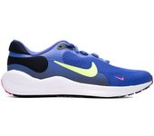 Nike - Zapatilla Revolution 7 Niño, Unisex, Ultramarine-Lime Blast-Dark Obsidian-White, 6Y