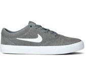 Nike - Zapatilla Charge Suede, Hombre, Cool Grey-White-Cool Grey-White-Black, 9,5 USA