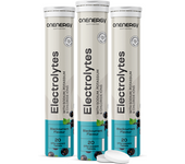 OnEnergy 3x Electrolitos - comprimidos efervescentes, en total 60 comprimidos efervescentes