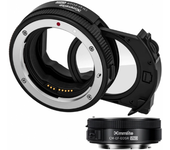 Convertidor Commlite para monturas canon EF a EOS R con filtro VND