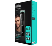 Recortadora 6 en 1 Series 3 Braun MGK3411