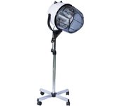 Homcom Secador de Casco Secador de Pelo Profesional 1180W con Capucha y Tripode Blanco   Aosom España