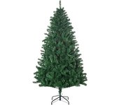 Homcom Árbol de Navidad 180cm Artificial Árboles Decoración Navideña con 1492 Ramas Soporte Metal   Aosom España