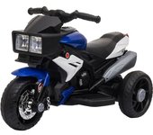 Homcom Moto Eléctrica Infantil con 3 Ruedas para +3 Años Triciclo Batería 6V con Luces Música Neumáticos Anchos Velocidad 3 km/h Azul   Aosom España