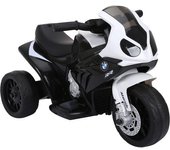 Homcom Moto Eléctrica Infantil con licencia BMW S1000RR Trimoto para Niños +18 Meses con Luces y Música 66x37x44 cm   Aosom España