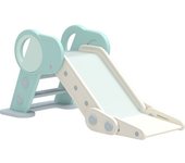 AIYAPLAY Tobogán para Niños Plegable Tobogán Infantil para Niños de 18-36 Meses con 3 Peldaños Antideslizantes 120x53x53cm Verde   Aosom España