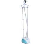 Homcom Centro de Planchado Vertical de Doble Barra tipo Plancha de Vapor 1800W Depósito 2L y Temperatura Ajustable a 11 Niveles   Aosom España