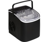 Homcom Máquina de Hielo Portátil 12 Kg en 24h 9 Cubitos en 6-12 Min Depósito 1,3 L Compacta y Eficiente para Cocina Bar Negro   Aosom España