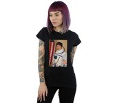 Absolute Cult Howard Wolowitz Rocket hombre camiseta la teoría del Big Bang femenino Blanco Small