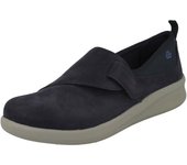 Señoras Clarks Cloud pasos mocasín zapatos con estilo Sillian2.0Ease Marina (azul) UK 4.5