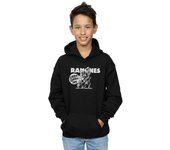 Absolute Cult Chicos de Ramones Gabba Gabba Hey historieta sudadera con capucha Negro 5-6 Years