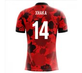 Airo Sportswear 2025-2026 Albania Airo Concept Home Shirt (Xhaka 14) - Niños Rojo XLB
