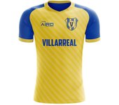 Airo Sportswear 2025-2026 Camiseta de fútbol Villarreal Home Concept - Adulto Manga Larga Amarillo 5XL